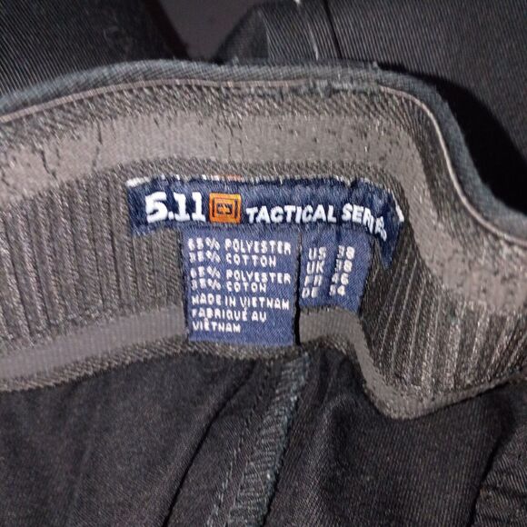5.11 Tactical‎ Series Unisex Police, EMS, Fire Navy Cargo Pants 32" Inseam 38" W - Picture 7 of 7
